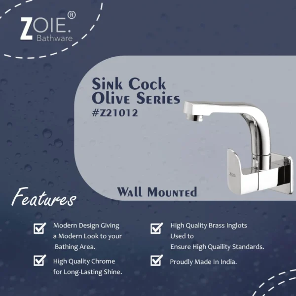 Kitchen Sink Taps By Zoie® - Olive - Image 2