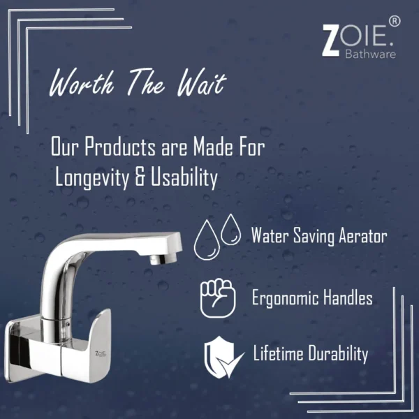 Kitchen Sink Taps By Zoie® - Olive - Image 3