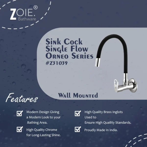 Kitchen Sink Taps Single Flow By Zoie