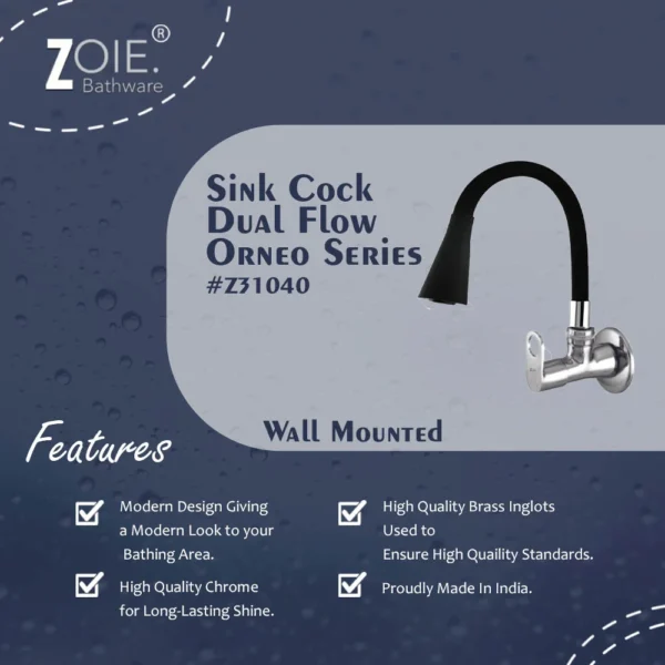 Kitchen Sink Taps Dual Flow By Zoie® - Orneo - Image 2