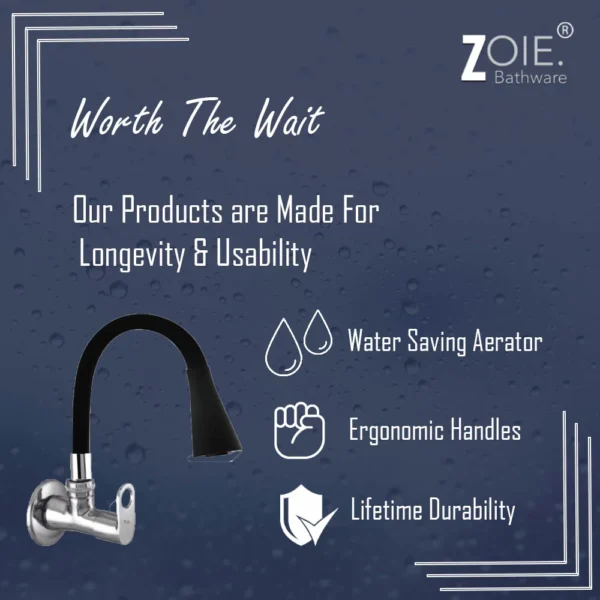 Kitchen Sink Taps Dual Flow By Zoie® - Orneo - Image 3