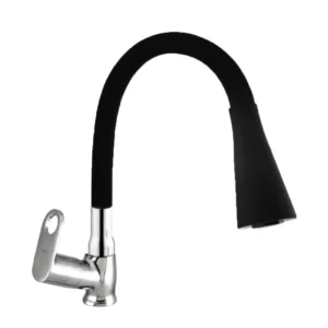 Swan Neck Pillar Tap Dual Flow By Zoie