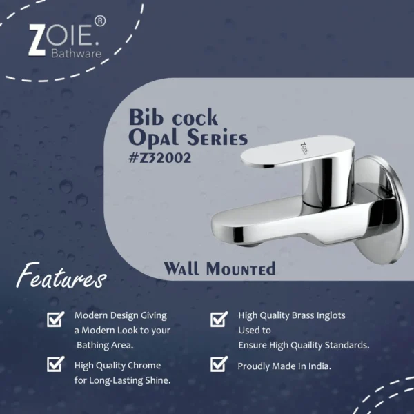 Bib Cock Tap By Zoie® - Opal - Image 2