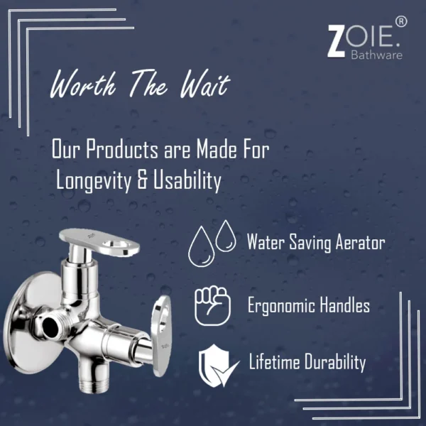 Angle Valve 2 in 1 By Zoie® - Orax - Image 3