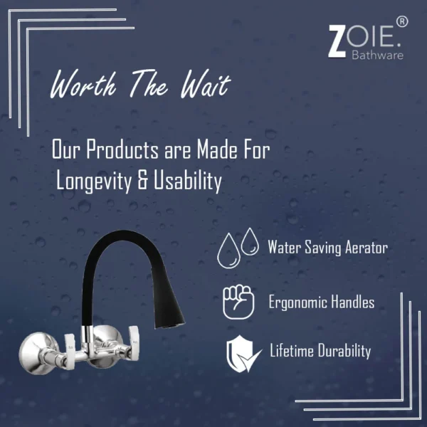 Kitchen Sink Mixer Dual Flow By Zoie®- Viva - Image 3