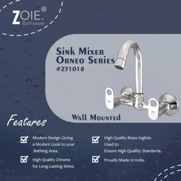 Kitchen Sink Mixer By Zoie