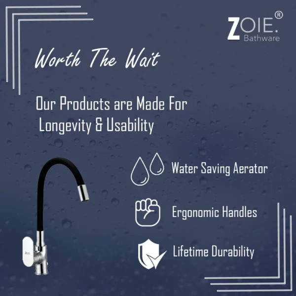 Sink Mixer Single Lever Single Flow Deck Mounted By Zoie