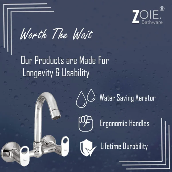 Kitchen Sink Mixer By Zoie®- Orax - Image 3