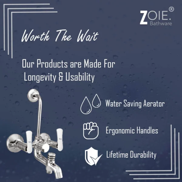 Wall Mixer 3 in 1 By Zoie®- Star - Image 3