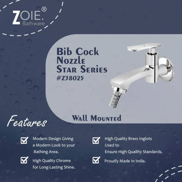 Bib Cock Nozzle Tap By Zoie